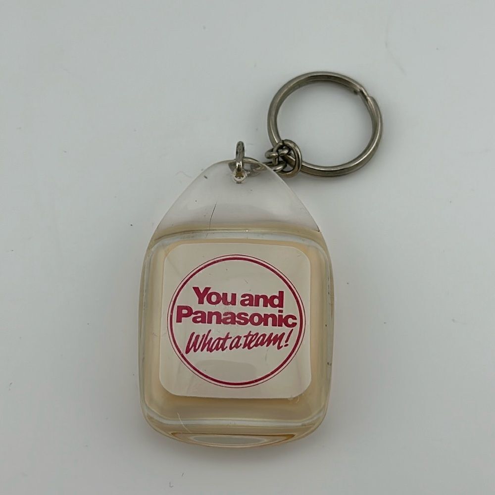 Vintage Panasonic key chain
